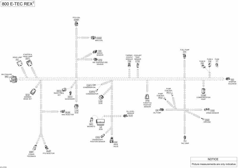 Схема узла 10- Электрика - Жгут Проводов (10- Electrical Harness)