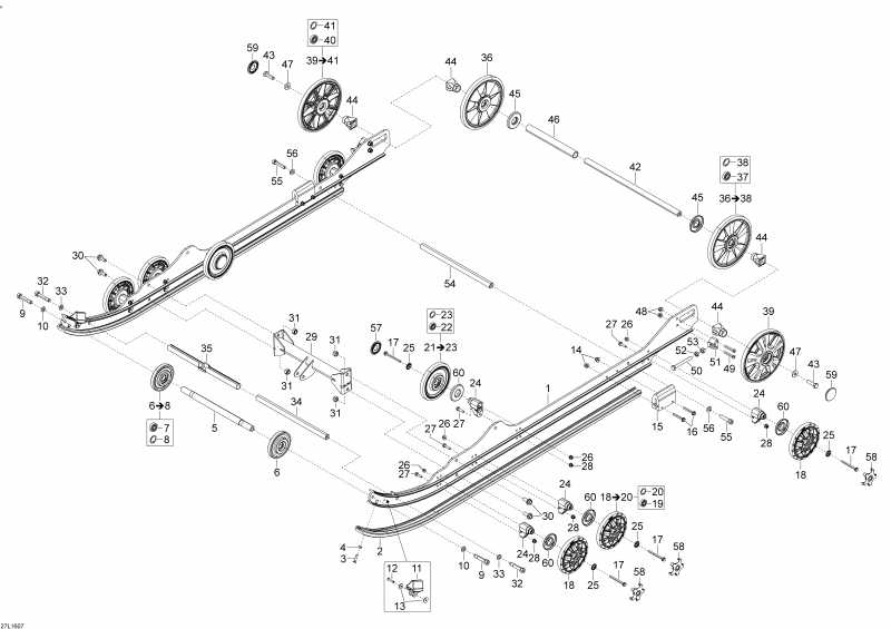 Схема узла 08- Задняя Подвеска A (08- Rear Suspension A)