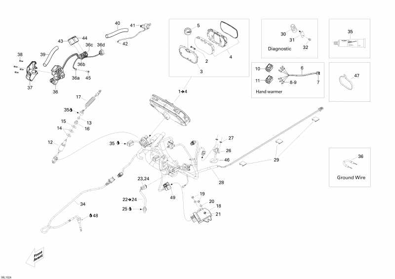 Схема узла 10- Электрика System (10- Electrical System)