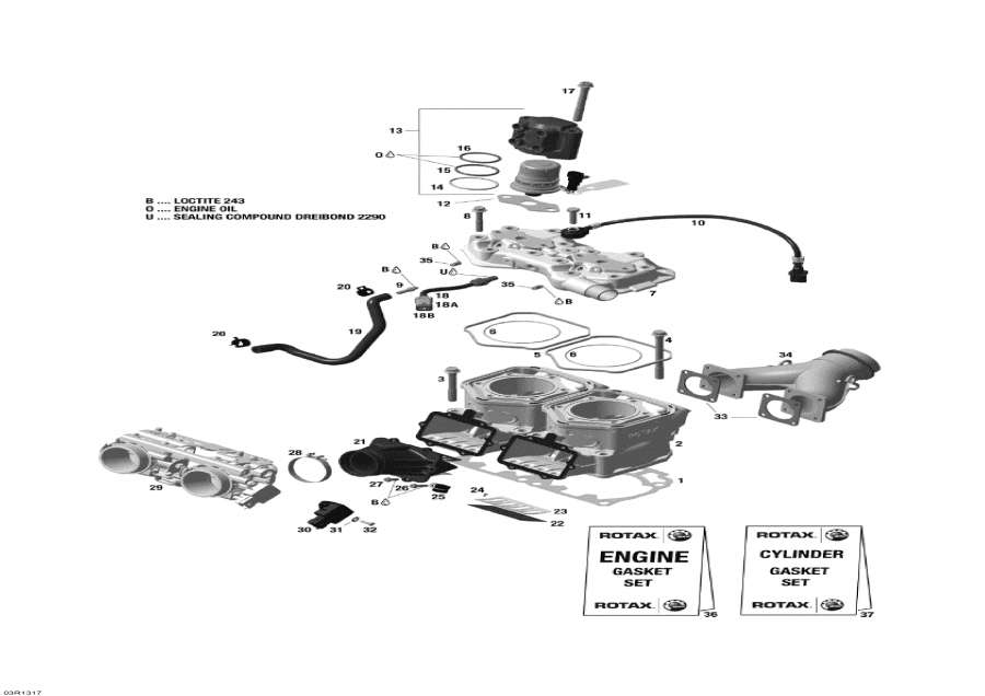Схема узла 01- Цилиндр И Injection System (01- Cylinder And Injection System)