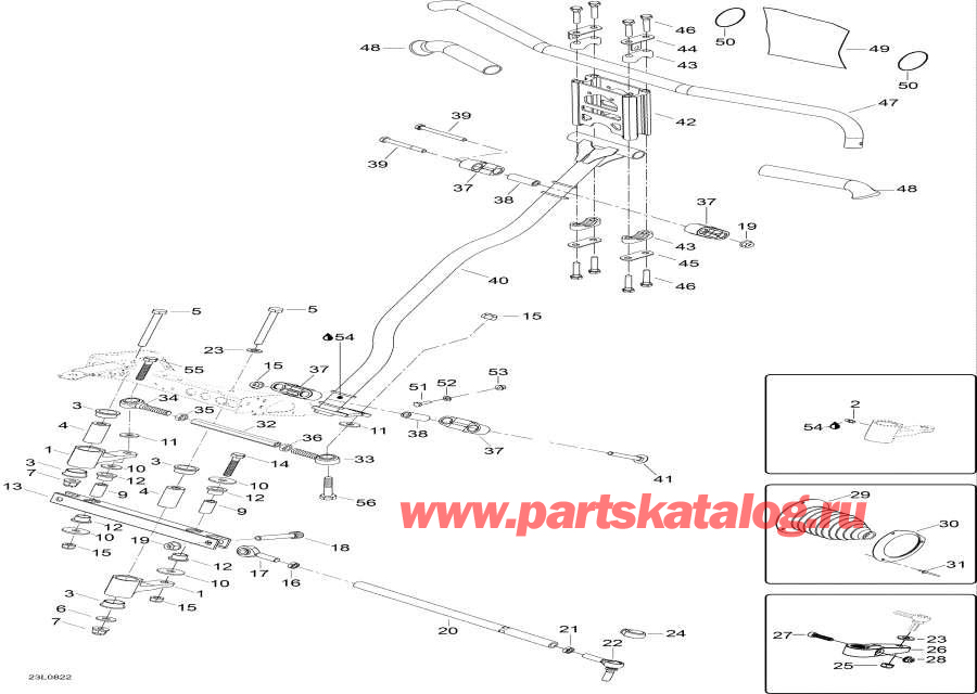 Схема узла 07- Рулевая Система System (07- Steering System)