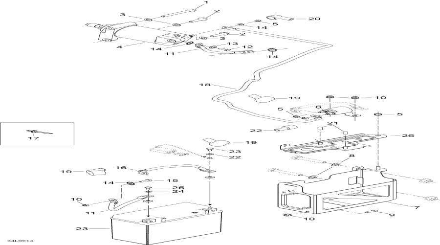 Схема узла 10- Электрика System (10- Electrical System)