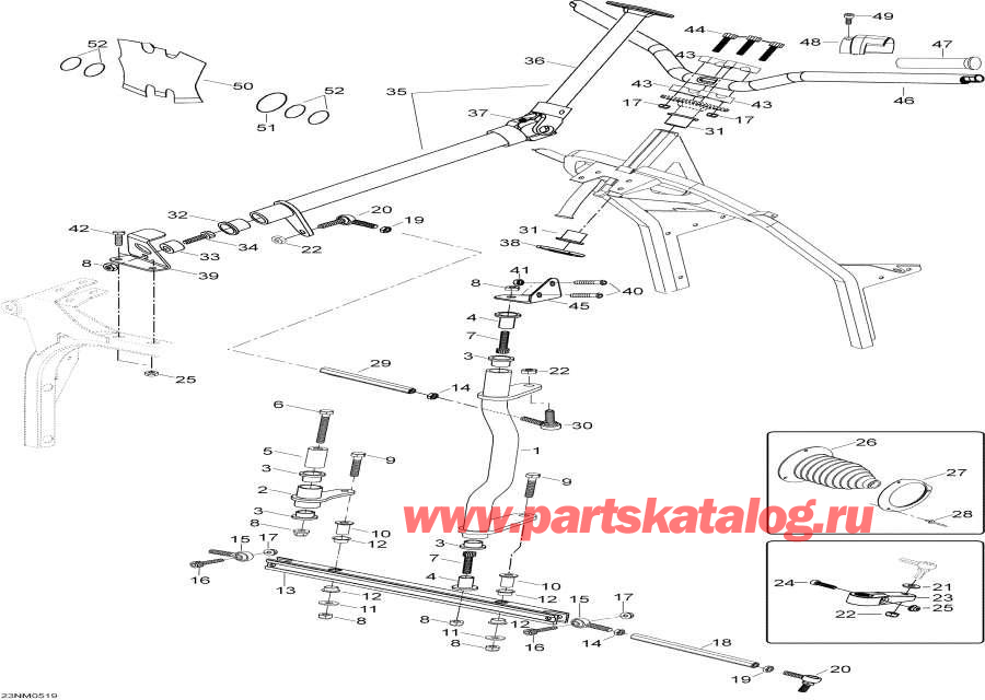 Схема узла 07- Рулевая Система System (07- Steering System)