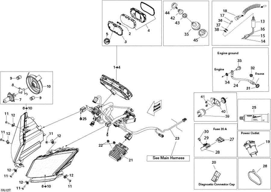 Схема узла 10- Электрика System (10- Electrical System)
