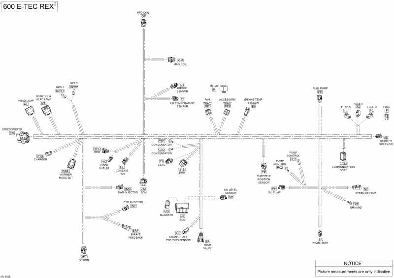 Схема узла 10- Электрика - Жгут Проводов (10- Electrical Harness)