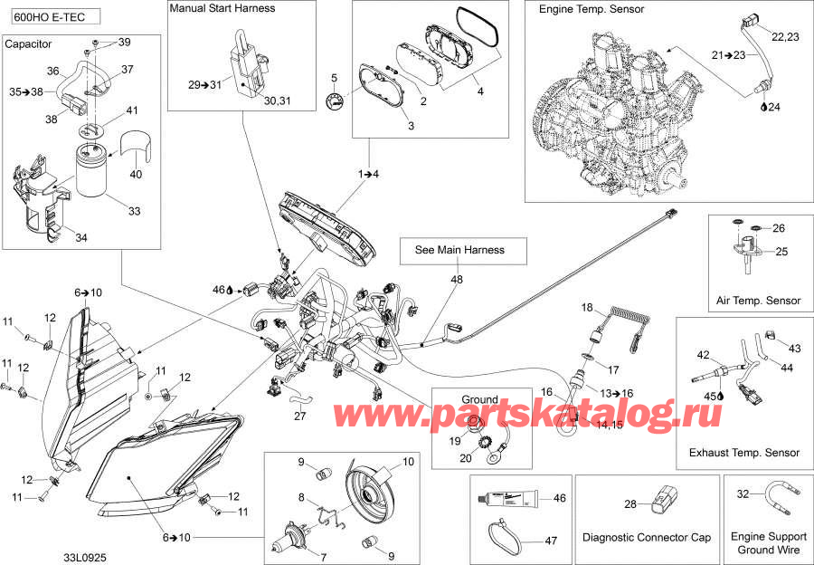Схема узла 10- Электрика System (10- Electrical System)