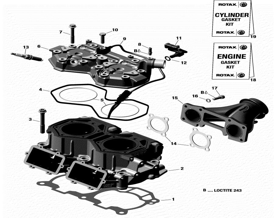 Схема узла 01- Цилиндр И Головка Блока Цилиндра Finlande, Европа (01- Cylinder And Cylinder Head Finlande, Europe)