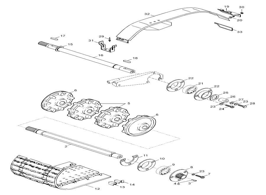 Схема узла 08- Задняя Подвеска (08- Rear Suspension)