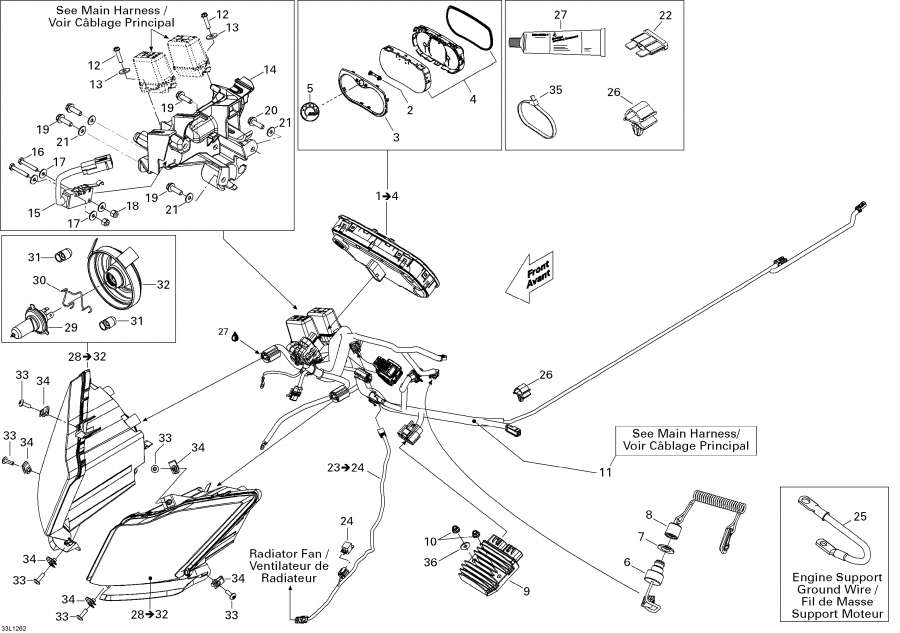 Схема узла 10- Электрика System (10- Electrical System)