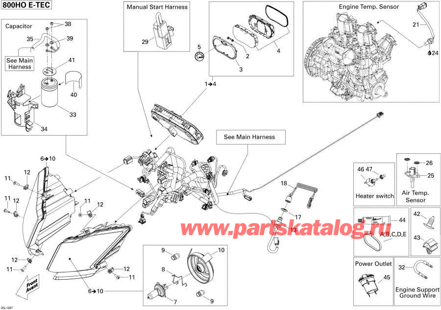 Схема узла 10- Электрика System (10- Electrical System)