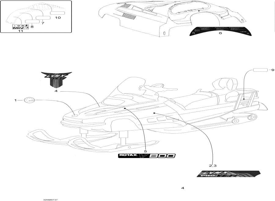 Схема узла 09- Наклейки (09- Decals)