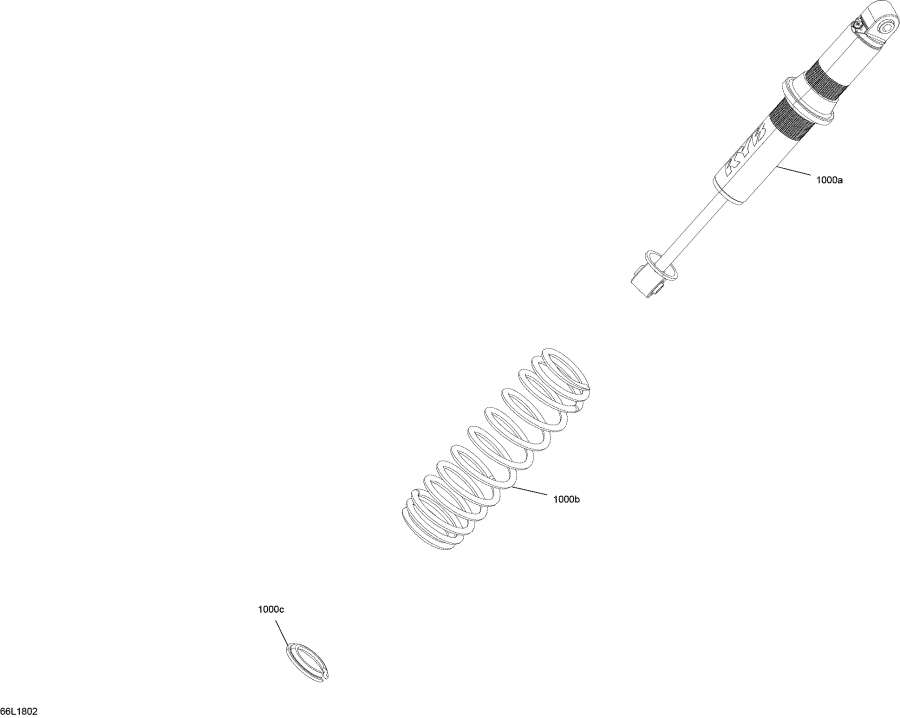 Схема узла 07- Shock Front Boondocker Двигатель 850 E-Tec - Package Re (07- Shock Front Boondocker Engine 850 E-Tec - Package Re)