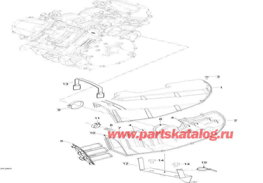 Схема узла 02- Air Система Впуска System (02- Air Intake System)