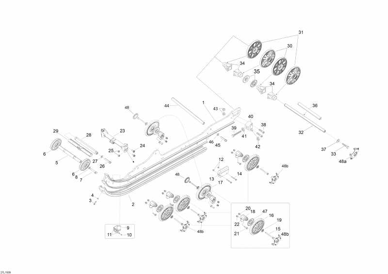 Схема узла 08- Задняя Подвеска (08- Rear Suspension)