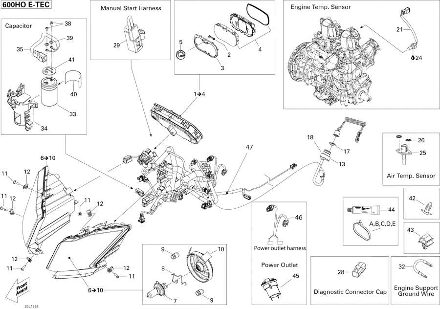 Схема узла 10- Электрика System (10- Electrical System)
