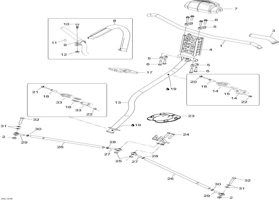 Схема узла 07- Рулевая Система System (07- Steering System)