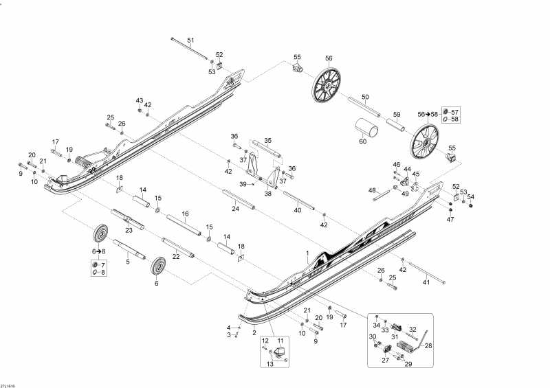 Схема узла 08- Задняя Подвеска A (08- Rear Suspension A)