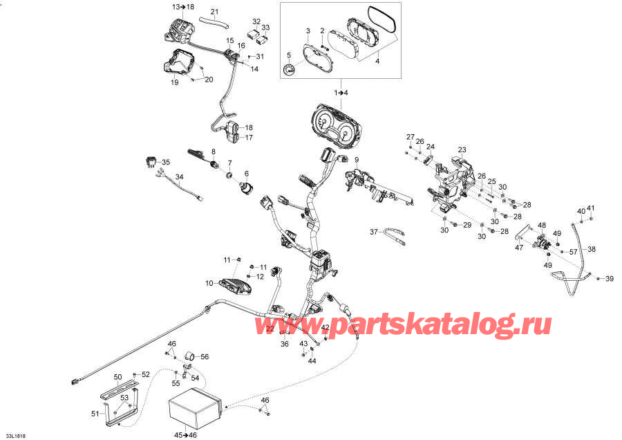 Схема узла 10- Электрика System (10- Electrical System)