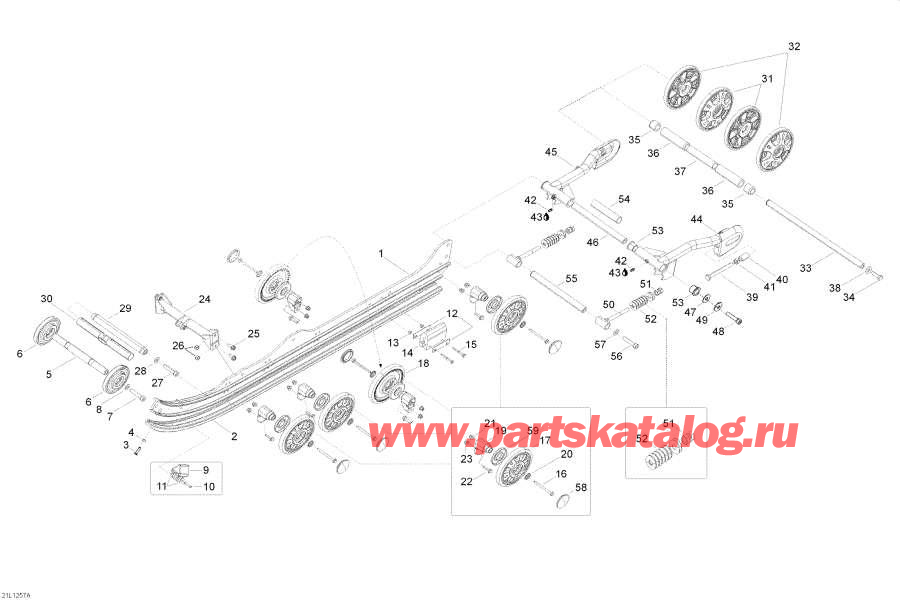 Схема узла 08- Задняя Подвеска (08- Rear Suspension)