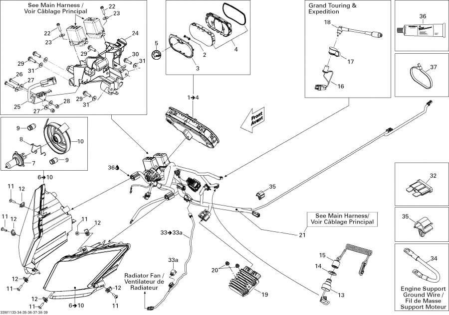 Схема узла 10- Электрика System (10- Electrical System)
