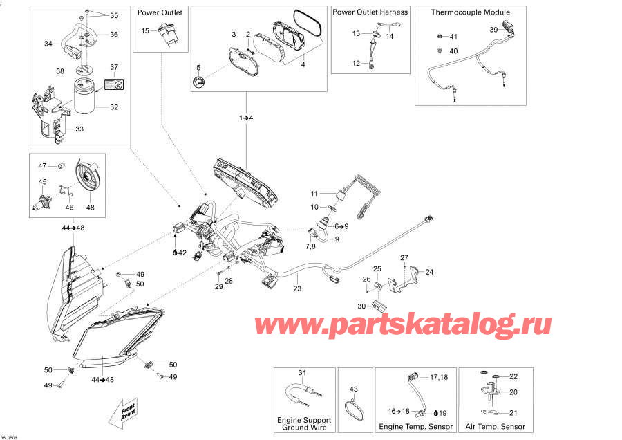 Схема узла 10- Электрика System (10- Electrical System)