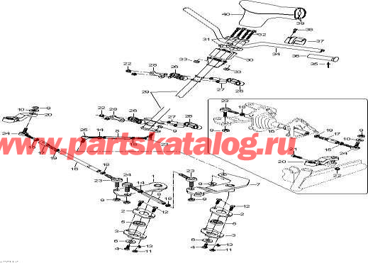 Схема узла 07- Рулевая Система System (07- Steering System)
