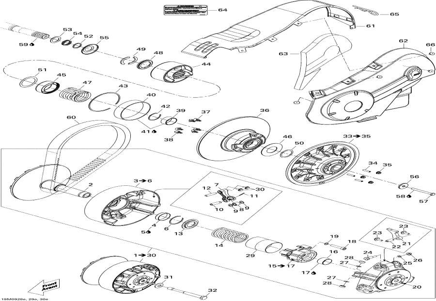 Схема узла 05- Шкив System Adv Ranger (05- Pulley System Adv Ranger)