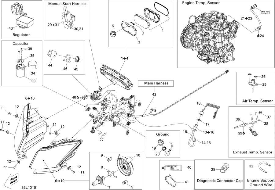 Схема узла 10- Электрика System (10- Electrical System)