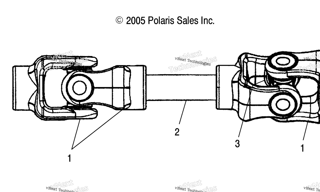 Схема узла Вал, Гребной Винт, Задний