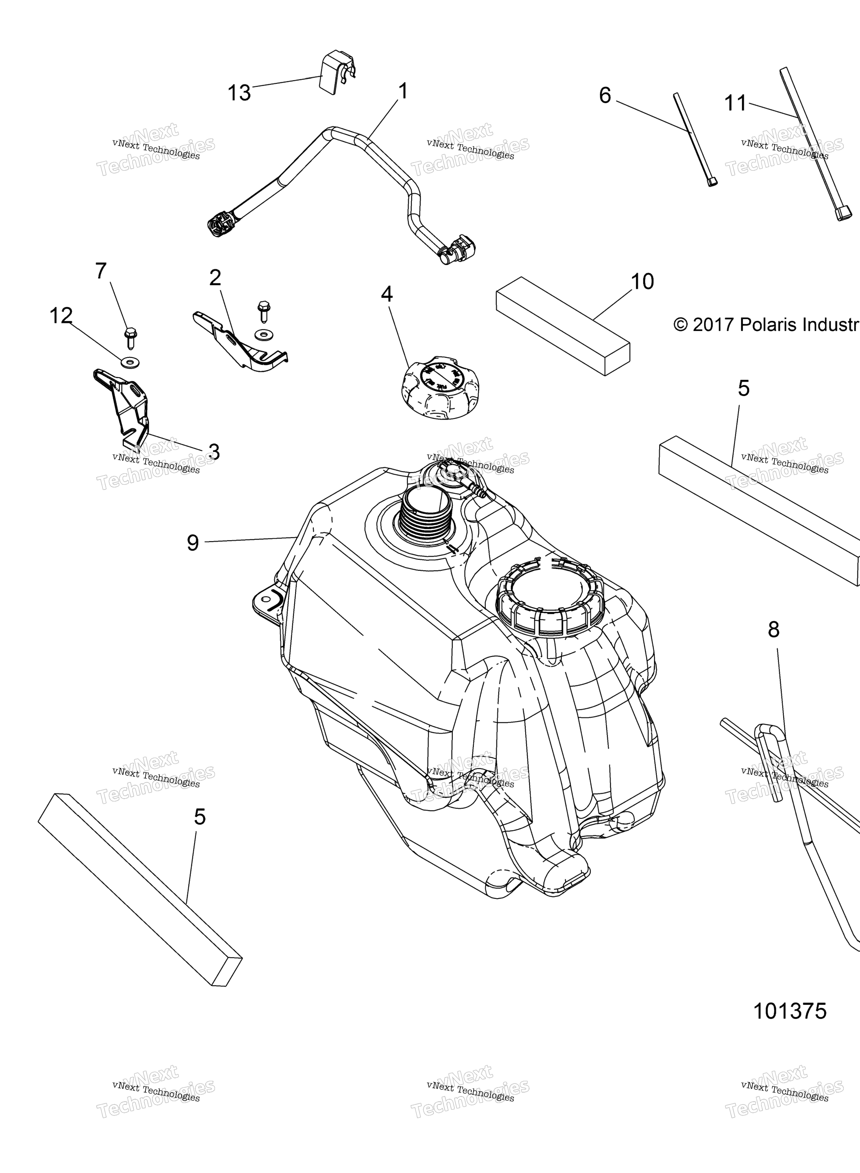 Схема узла Body, Fuel Tank Asm. A18Ses57C1/C2/C5/C7/E1/E5/E7/P57C1/T57C1/C7/E1/E7