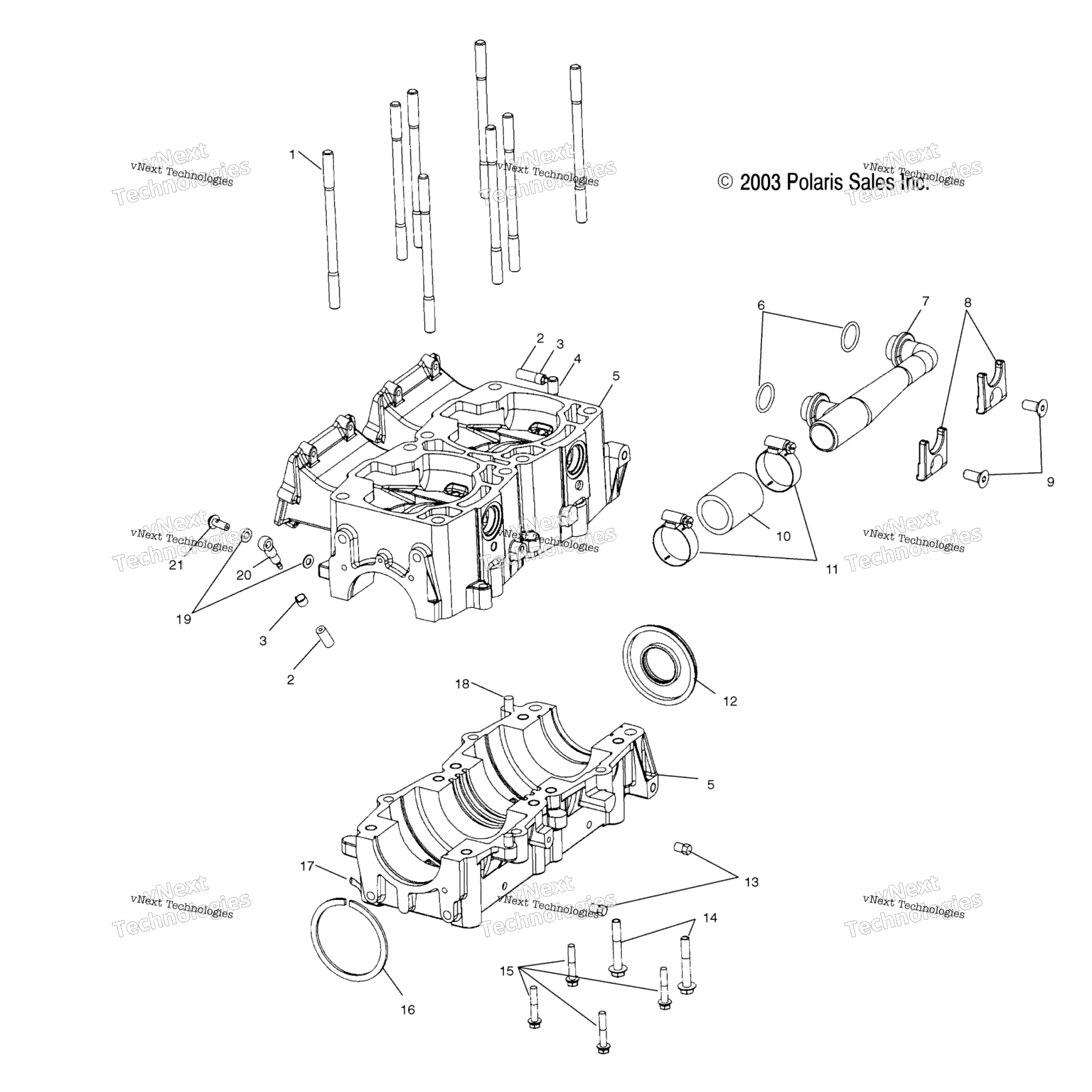Схема узла Картера S04Nx7Cs/S04Ny7Cs/Ce (4988598859C13)