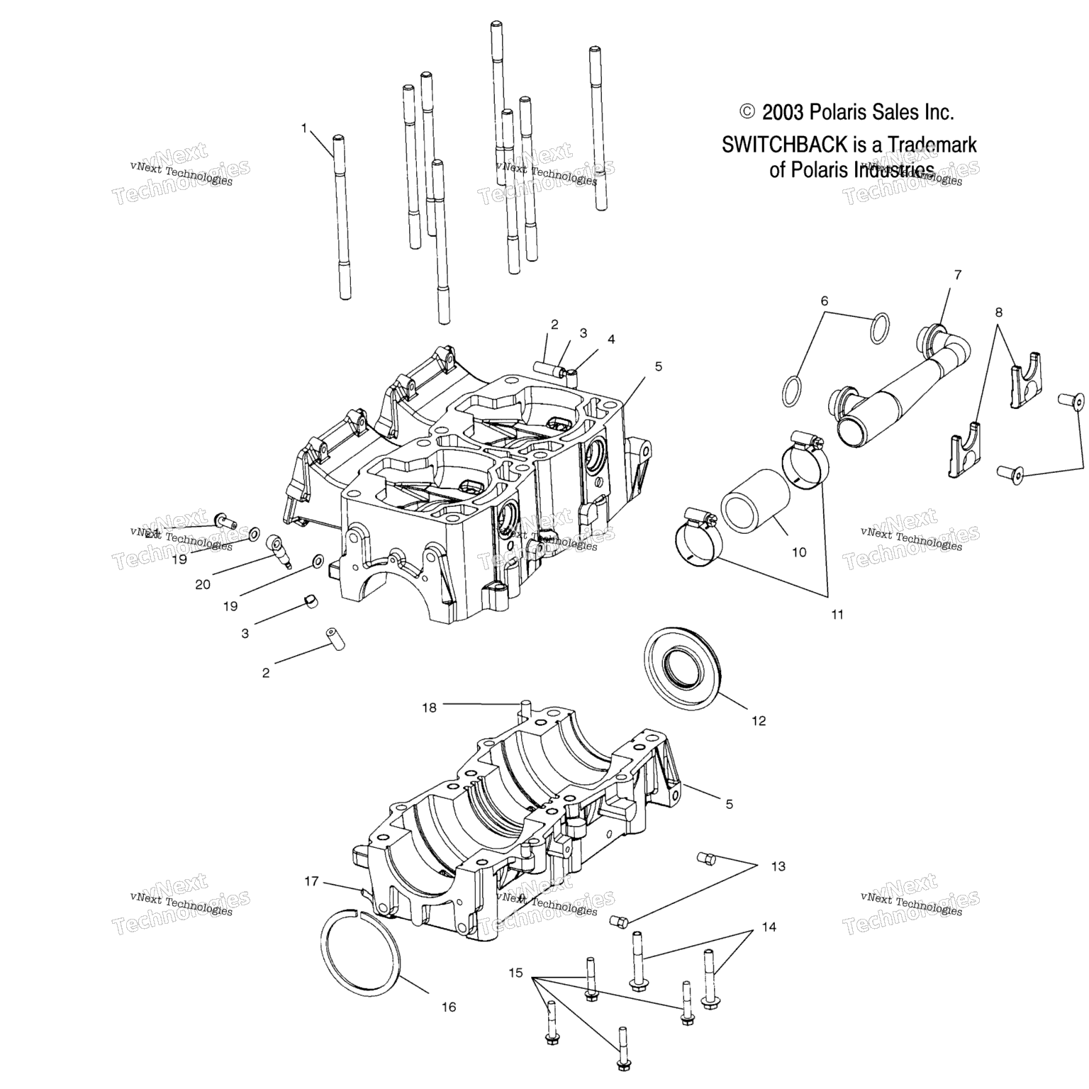 Схема узла Картера S04Ns7Cs/A/B/C/D (4988378837D04)