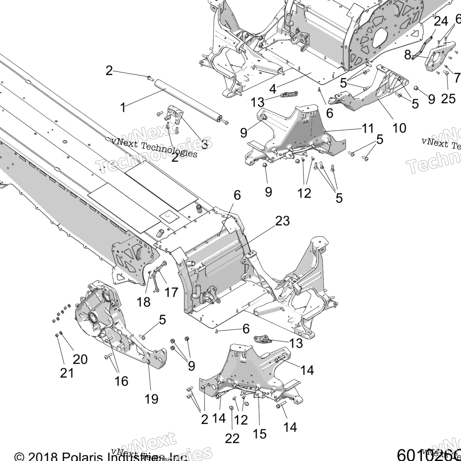 Схема узла Chassis, Bulkhead Asm. All Options