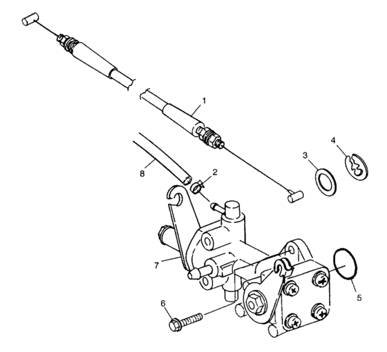 Схема узла Масляный Насос (B984673) Для Polaris Slh
