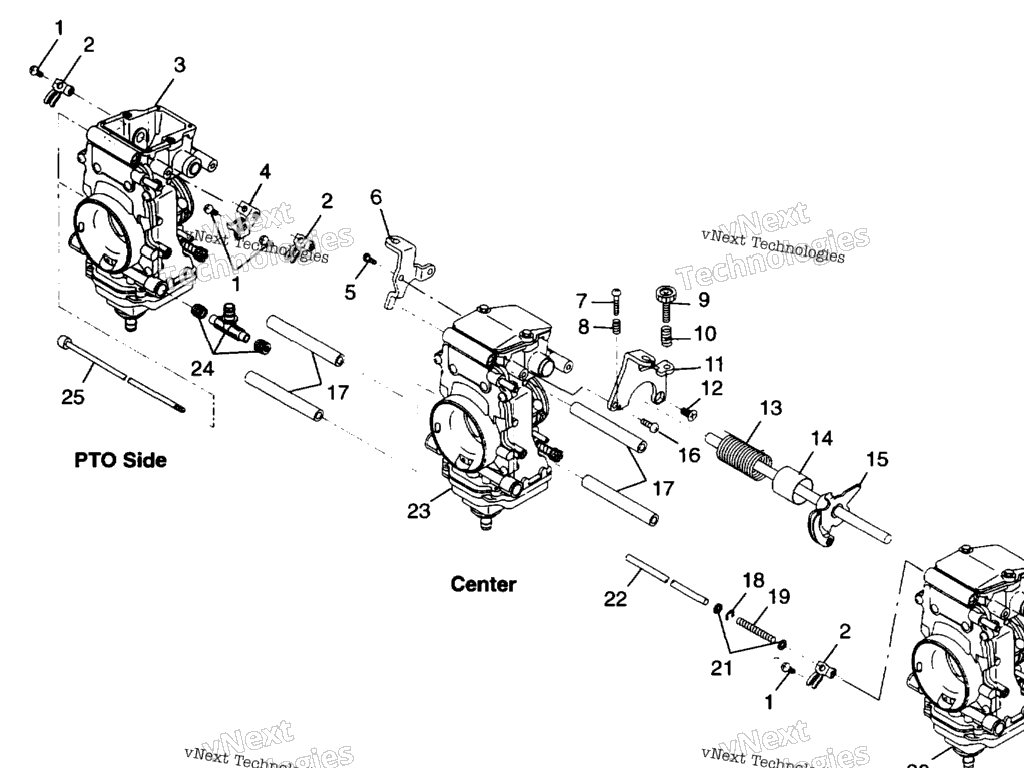 Схема узла Карбюраторы