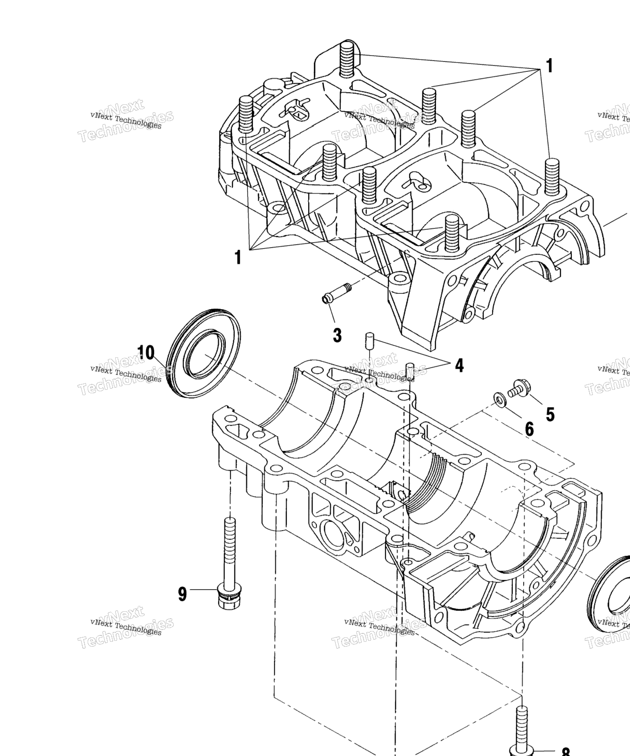 Схема узла Корпус Картеров S01Sd5Bs