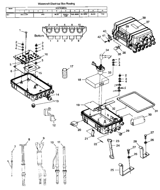 Схема узла Electrical Box (I984673) Для Polaris Slh