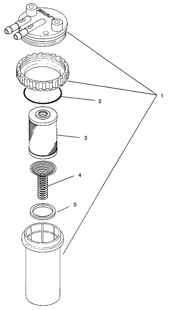 Схема узла Drain Assembly (Sl 780 B964087 And Intl. Sl 780 I964087) Для Polaris Sl 780