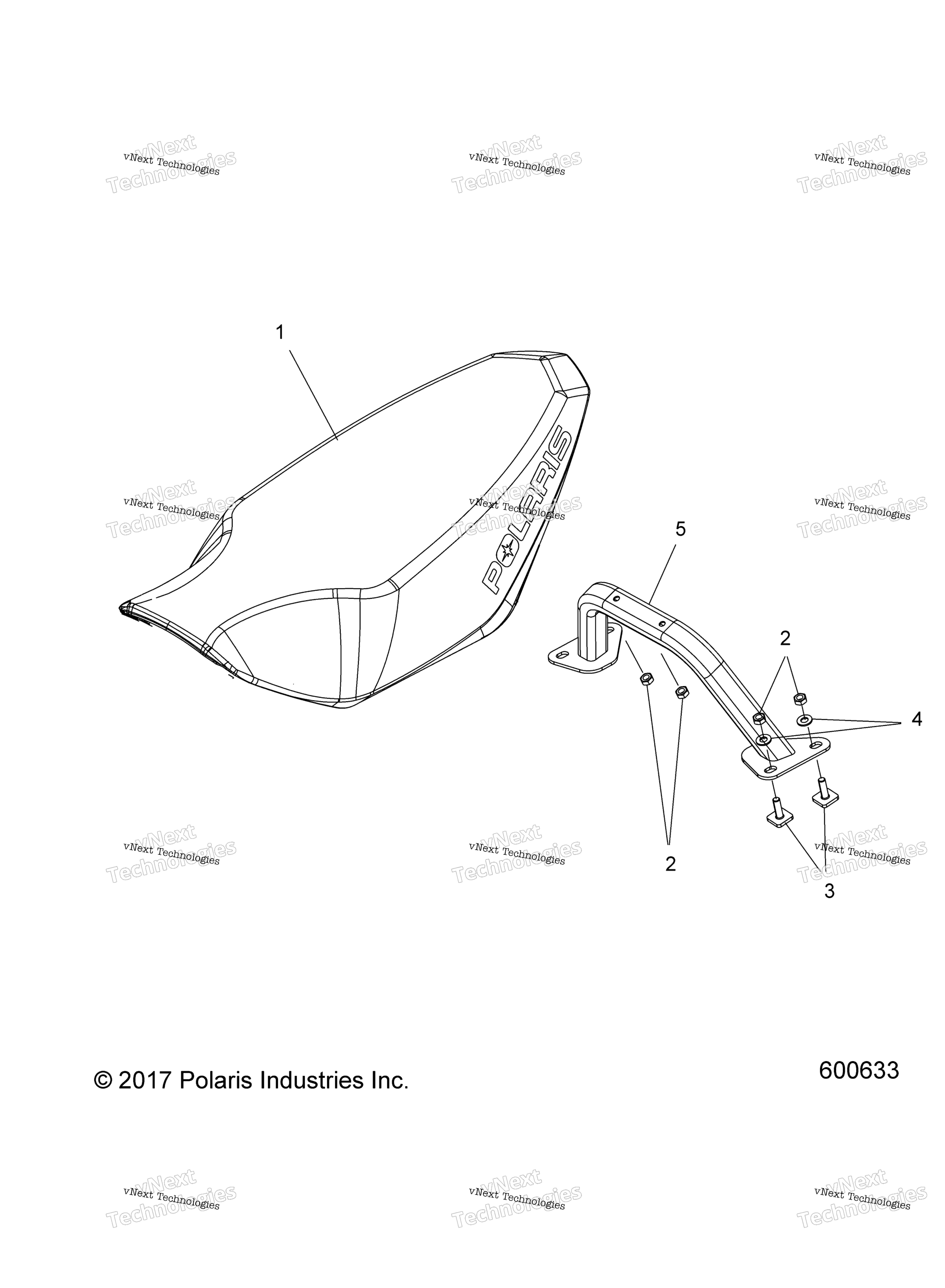 Схема узла Body, Seat Asm. All Options