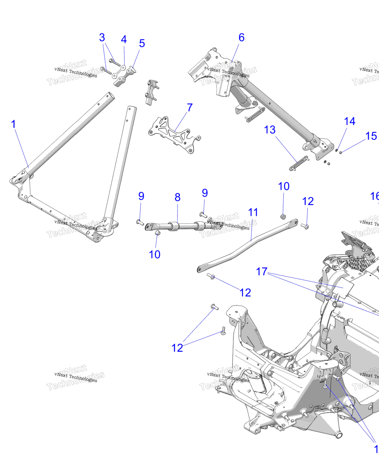 Схема узла Chassis, Chassis Asm. & Over Structure S25Tdz8Rs/Rel