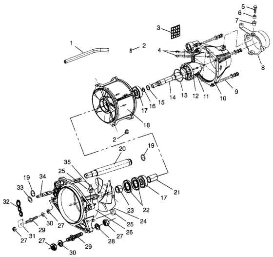 Схема узла Propulsion (Slt 700 B964166 And Intl. Slt 700 I964166) Для Polaris Intl Slt 700