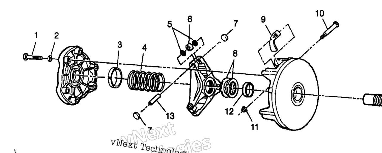 Схема узла Приводная Муфта