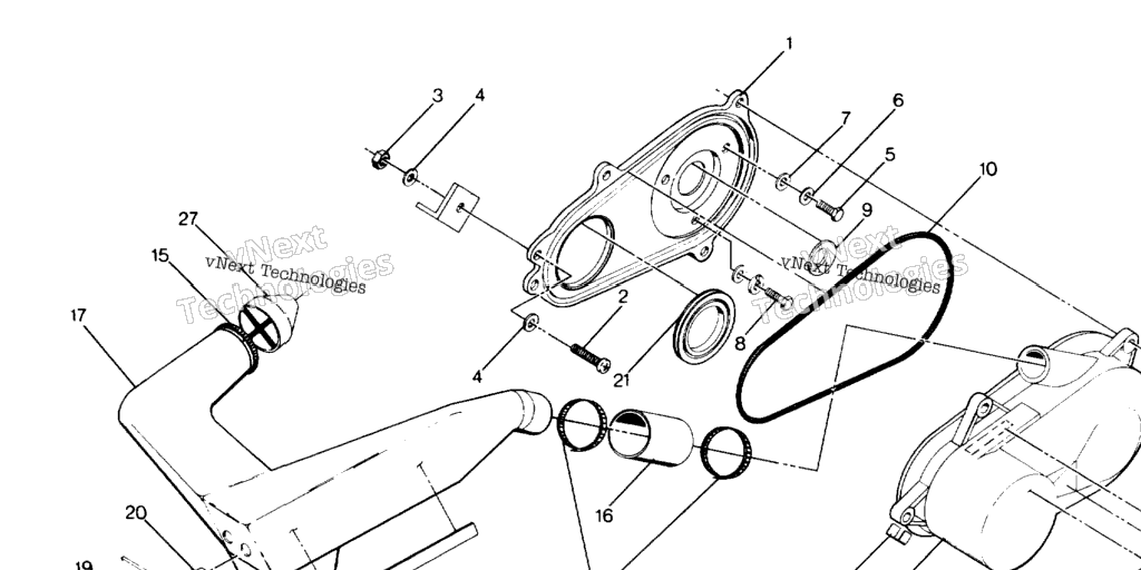 Схема узла Сборка Крышки Сцепления