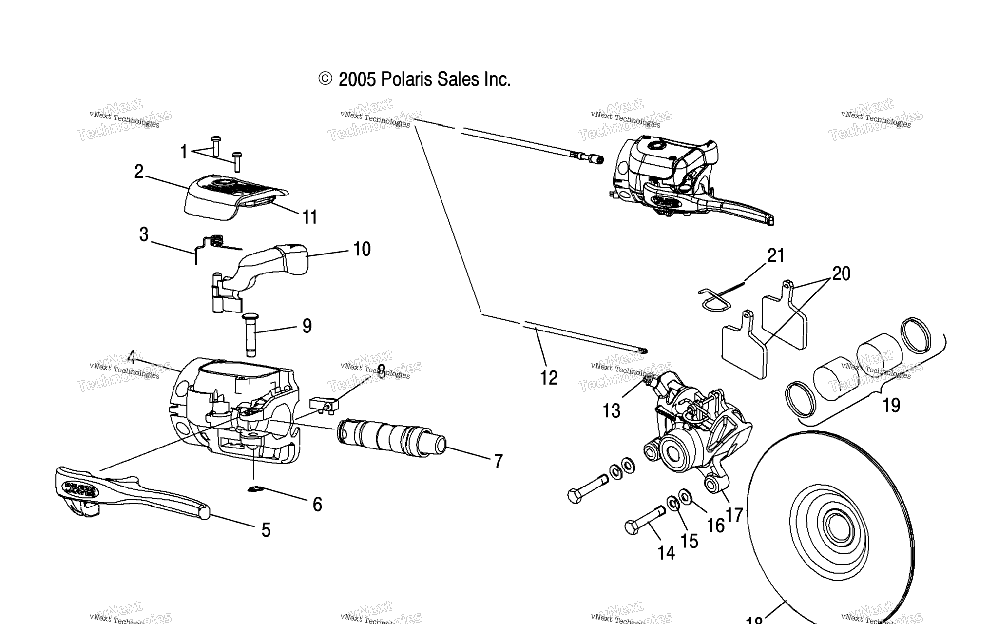 Схема узла Тормозная Система