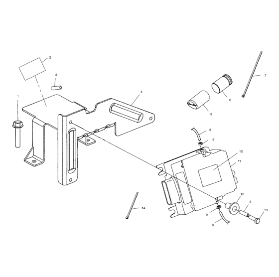 Схема узла Emm (W035098Ca/W035098Ia) Для Polaris Genesis I