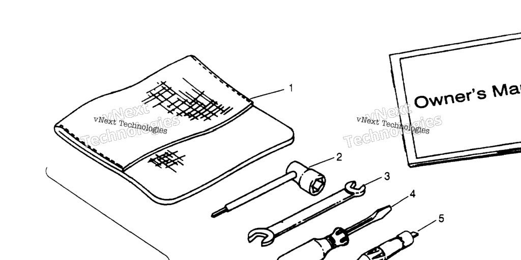 Схема узла Комплект Инструментов Assembly 2X4 400L