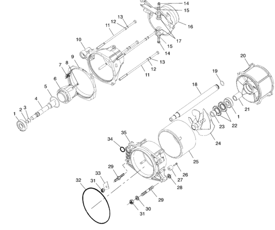 Схема узла Propulsion (I994590) Для Polaris Intl Sltx