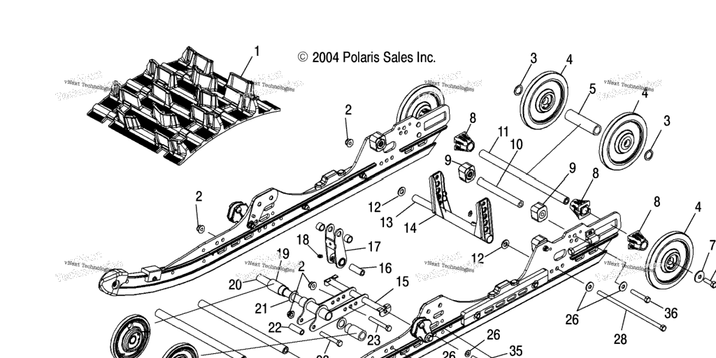 Схема узла Задняя Подвеска