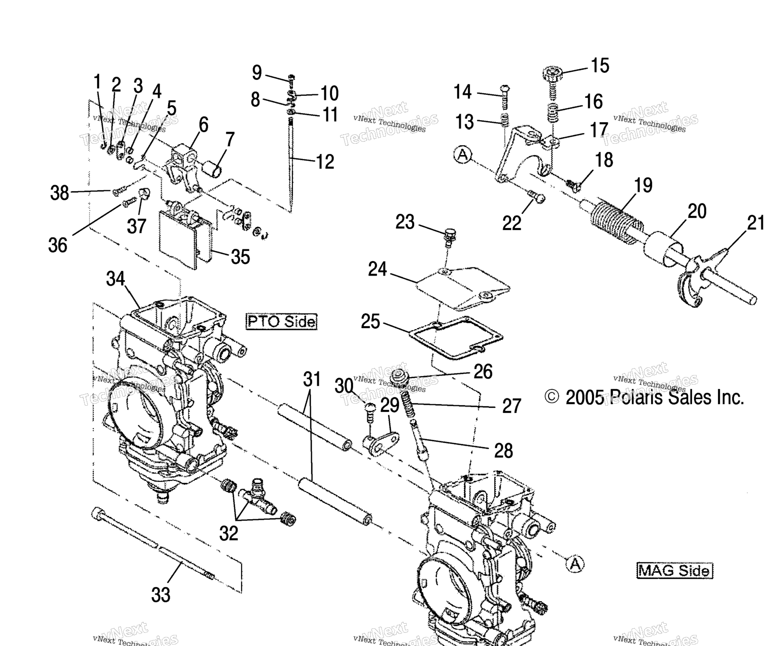 Схема узла Carburetor, Asm. (4999399939C13)