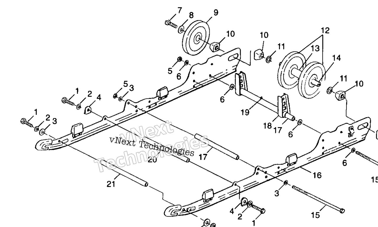 Схема узла Подвеска